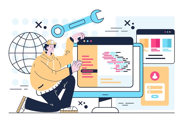 Tworzenie koncepcji procesu programowania kodu html