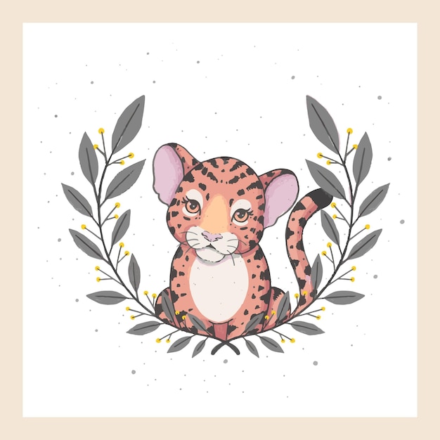 Plik wektorowy tygrys ilustracja