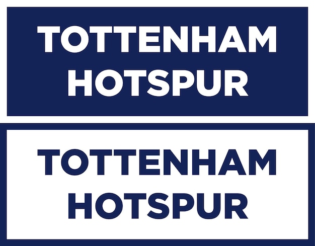 Typografia Tottenhamu Hotspur