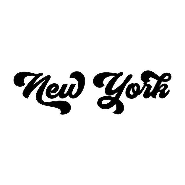 Typografia w stylu vintage w stylu college'u w Nowym Jorku. Projekt ilustracji wektorowych dla koszulki ze sloganem