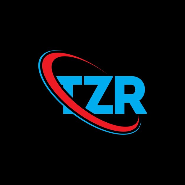 Tzr Logo Tzr Litery Tzr Litera Logo Projekt Inicjały Tzr Logotyp Powiązany Z Okręgiem I Dużymi Literami Monogram Logo Typografia Tzr Dla Biznesu Technologicznego I Marki Nieruchomości