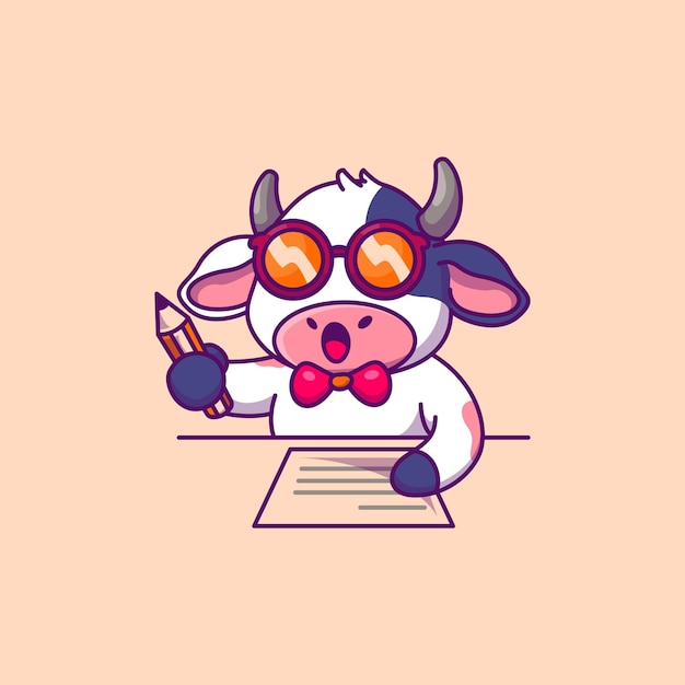 uczenie się krowy chibi