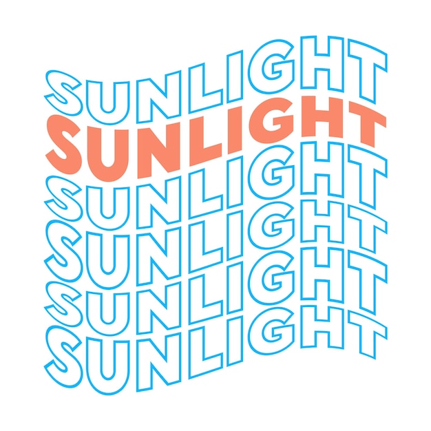 Unikalne Najlepsze Nowe Letnie Cytaty Faliste światło Słoneczne I Projekt Typografii Z Efektem Tekstowym Do Druku