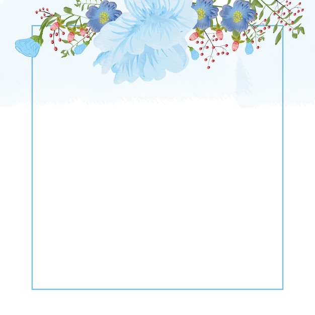 Plik wektorowy uniwersalny szablon karty z abstrakcyjnym szablonem tła akwareli na ślubną kartkę z życzeniami