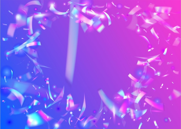 Urodziny Glitter Glamour Art Bokeh świecidełko Party Prism Blue D