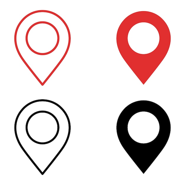 ustawienie ikon lokalizacji gps