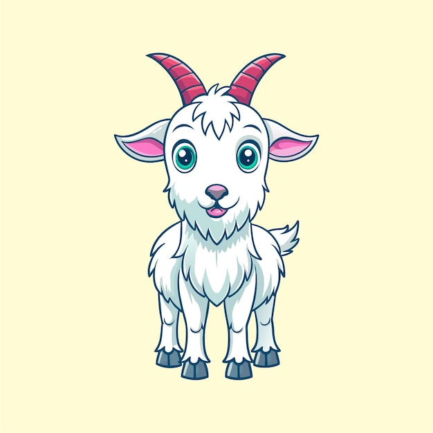 Uwielbiana ilustracja o kozie