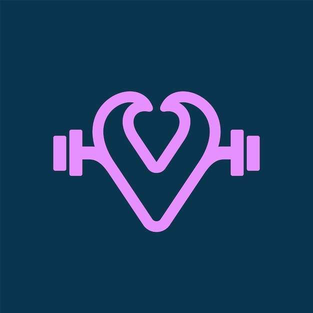 V Fitness Monogram Logo Projekt Prosty Nowoczesny I Czysty Logo Ilustracja Ikony Wektorowej