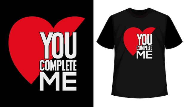 Plik wektorowy valentine inspirujące nowoczesne cytaty t shirt design