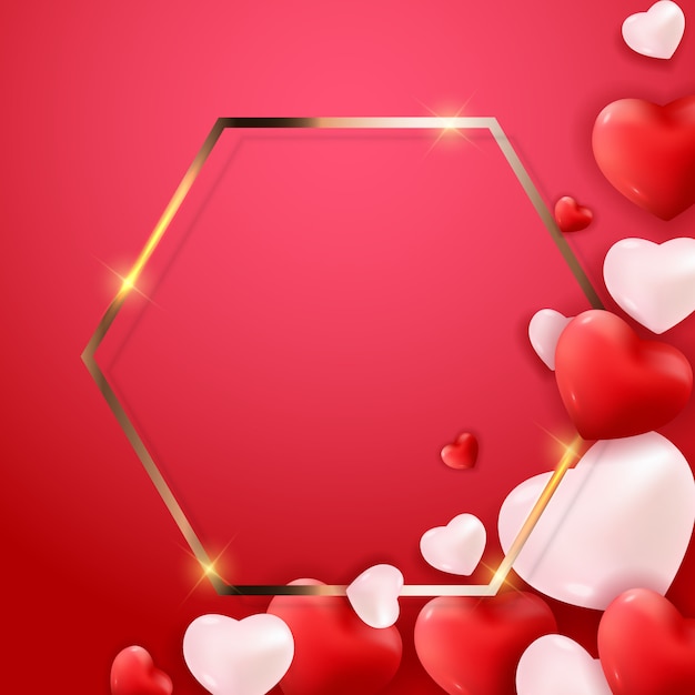 Valentine's Day Love and Feelings frame