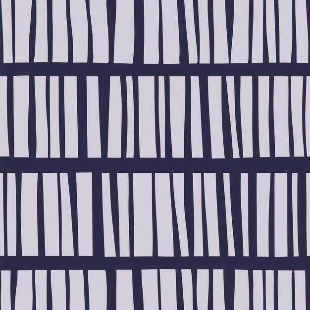 Vectical Stripes Seamless Pattern Vector Geometria Powtórz Prosty Design Nowoczesna Linia Ozdobna Tkanina