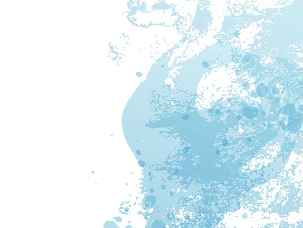 Plik wektorowy vector brush stroke. abstract fluid splash. blue and indigo gradient paintbrush. watercolor textured background. isolated splash on white backdrop. sale banner brushstroke.