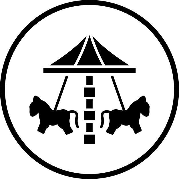 Plik wektorowy vector design amusement park icon style (styl ikon parku rozrywki wektorowego)