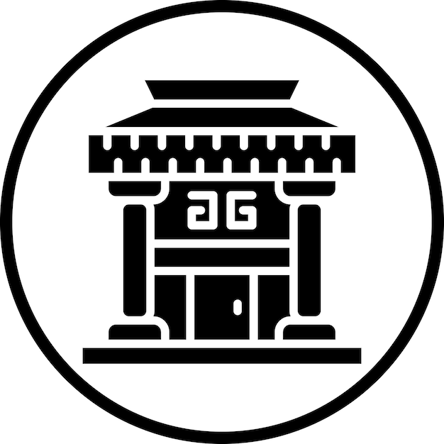 Vector Design Architecture Museum Icon Style (Muzeum Architektury Wektorowej)