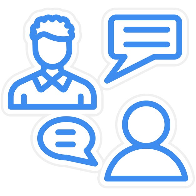 Vector Design Consulting Icon Style (styl ikon wektorowych projektów doradczych)