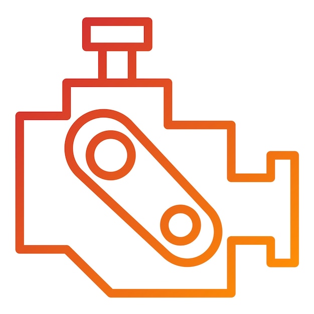 Plik wektorowy vector design engine icon style