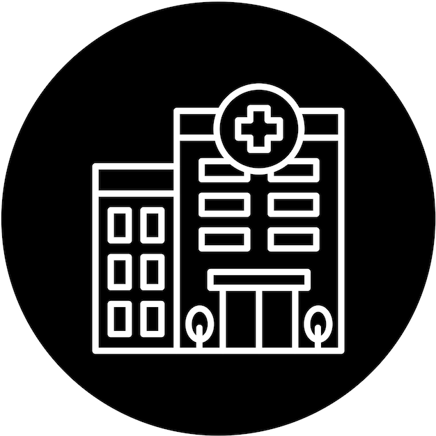 Plik wektorowy vector design hospital icon style