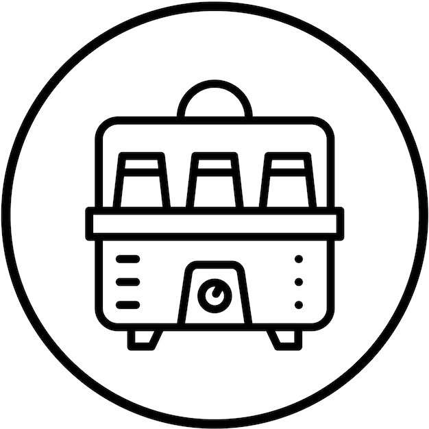 Vector Design Jogurt maker Icon Style