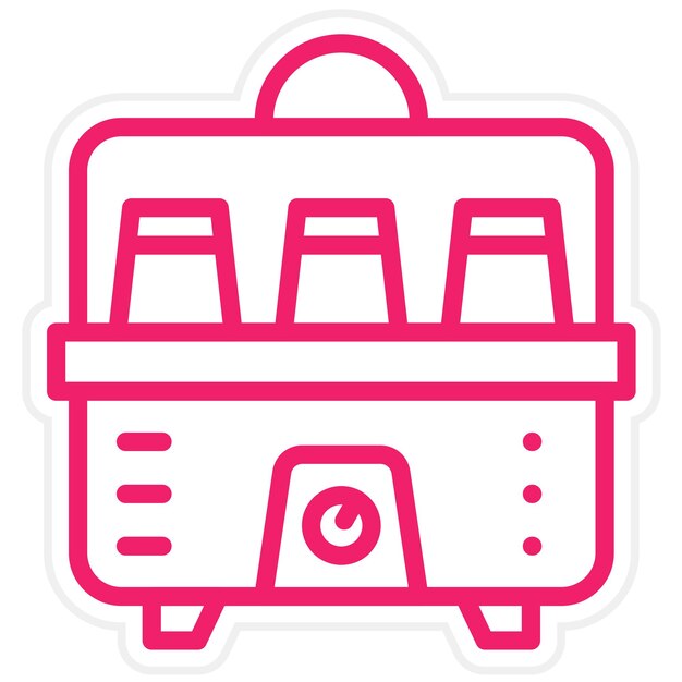 Vector Design Jogurt maker Icon Style
