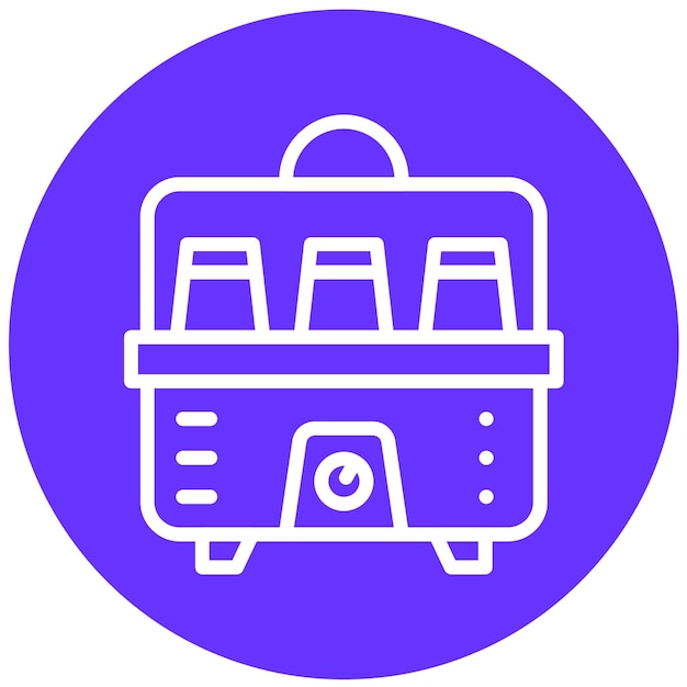 Vector Design Jogurt maker Icon Style
