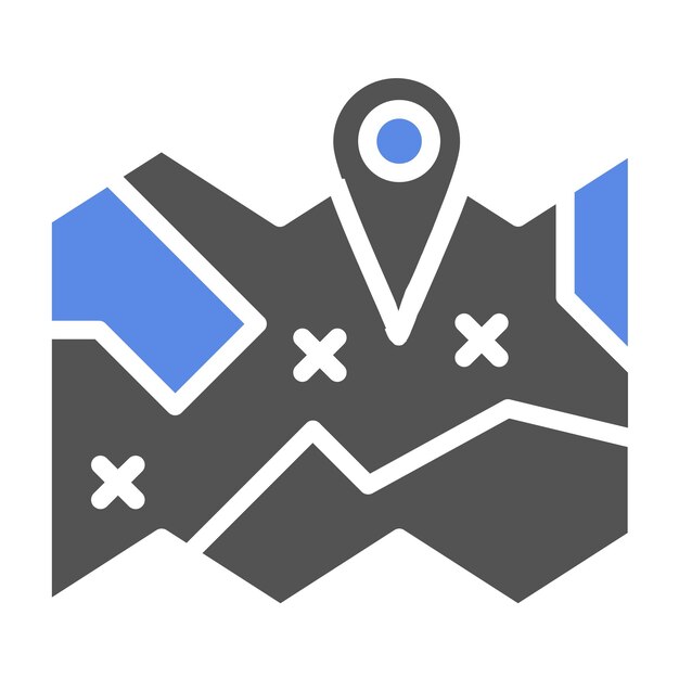 Plik wektorowy vector design map icon style