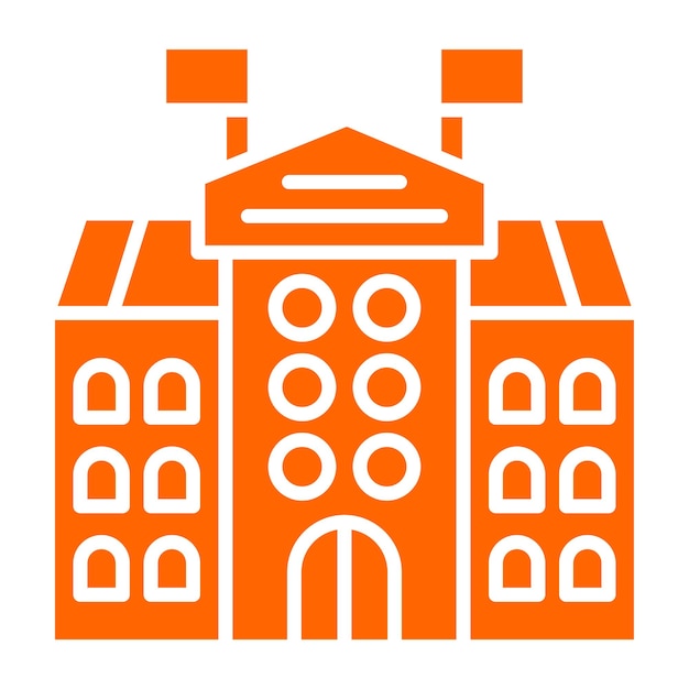 Vector Design University Icon Style (Styl ikon uniwersyteckich wektorów)