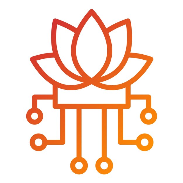 Vector Design Wellness Network Icon Style (Styl ikony sieci zdrowia wektorowej)
