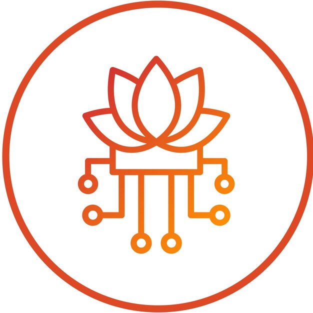 Vector Design Wellness Network Icon Style (Styl ikony sieci zdrowia wektorowej)
