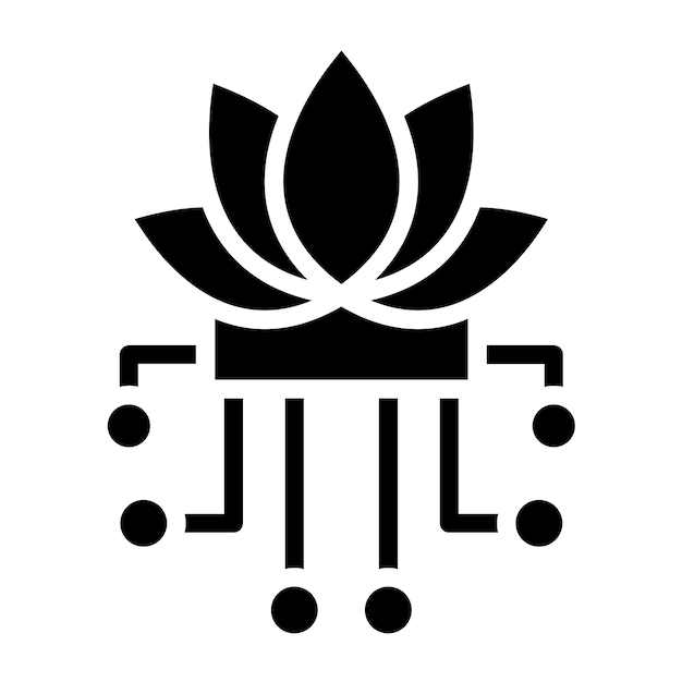 Vector Design Wellness Network Icon Style (Styl ikony sieci zdrowia wektorowej)
