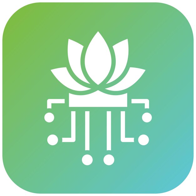Vector Design Wellness Network Icon Style (Styl ikony sieci zdrowia wektorowej)