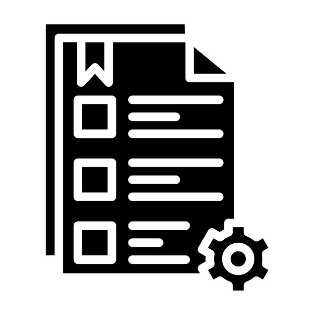 Vector Design Wellness Protocol Icon Style (Styl ikony protokołu zdrowia wektorowego)
