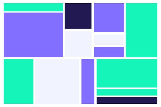 Vector Square Neon Colors Background Abstract dla projektu zasobów graficznych
