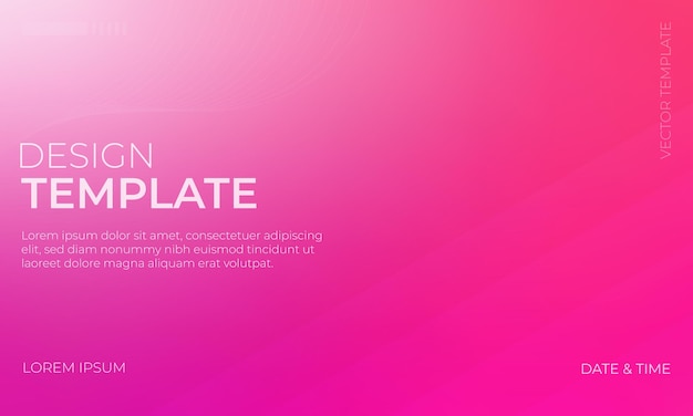 Vibrant Vector Gradient Grainy Texture z różowym i magenta