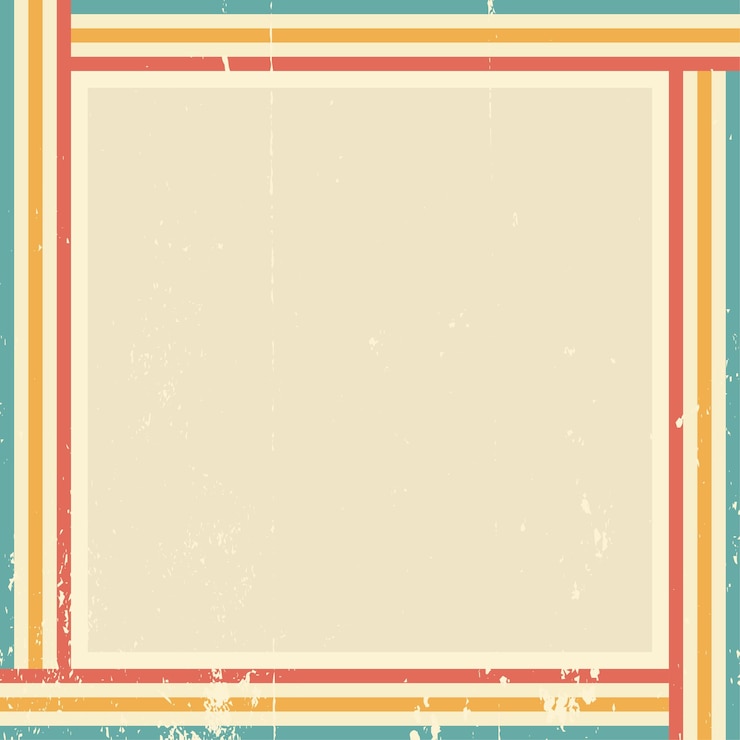 Wektor vintage bezszwowe wzór lub projekt plakatu w tle retro