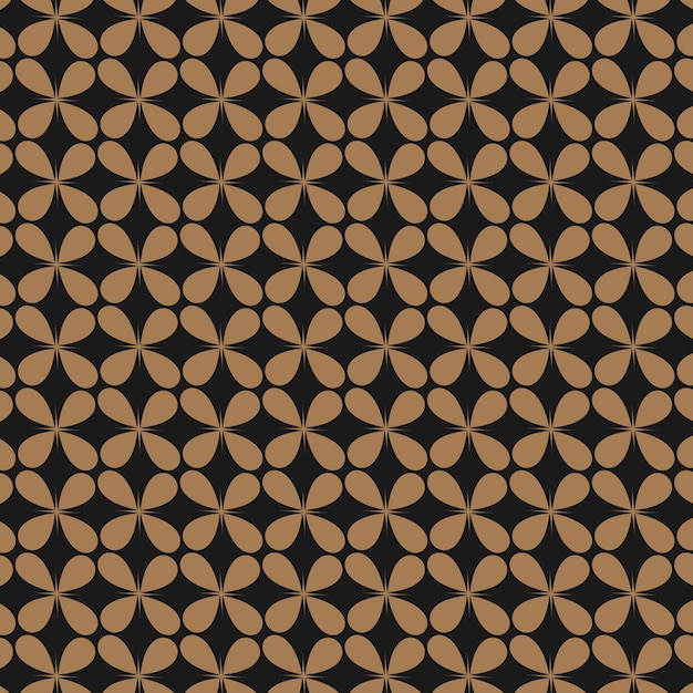 Vintage ozdobne tekstylne bezszwowe kwiaty wzór Vector