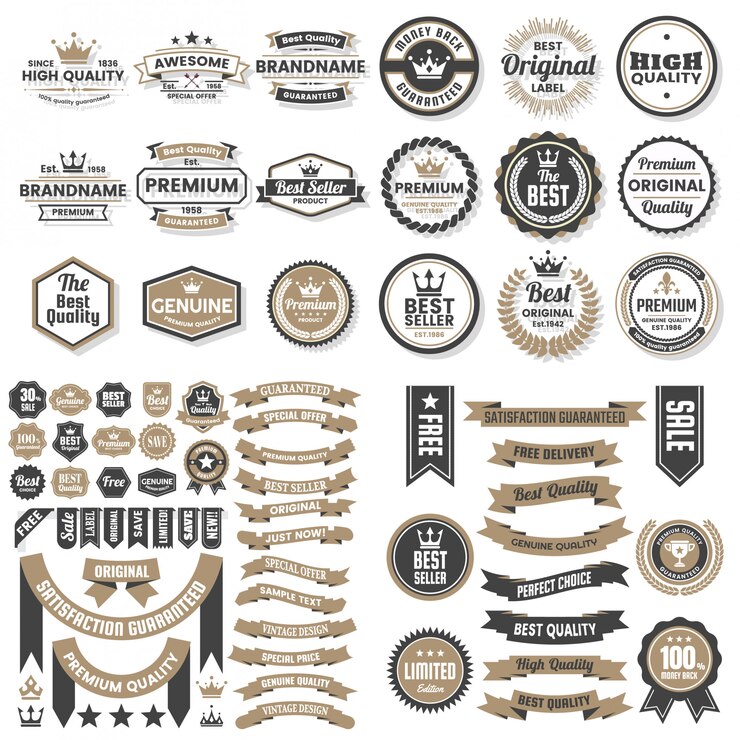 Wektor vintage retro logo wektor na baner