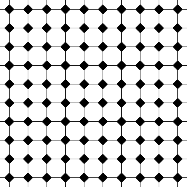 Plik wektorowy vintage ściany ceramiczne kafelki wzór czarno-białe kwadraty szachownicy tło proste ścienne płytki ceramiczne mozaika kuchenna lub łazienka podłoga basenu architektura tekstura wektor