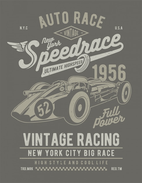 Vintage Speedrace