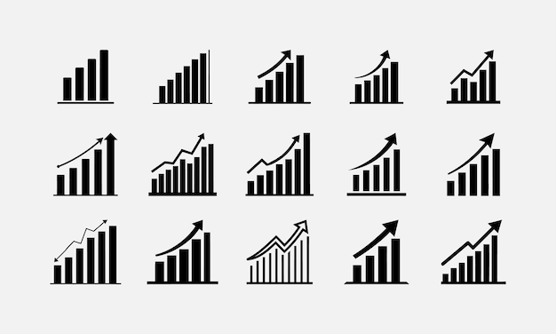 Visual Representation of Growth and Success Charts