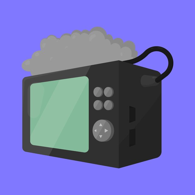 Vlogging Camera Icon Wektorowa kamera wideo z trójnożnikiem Ilustracja Twórca treści Kamera wideo vec