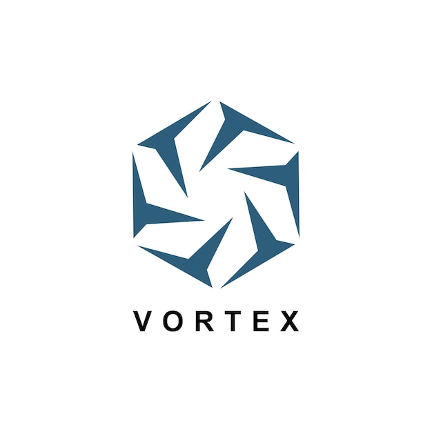 Vortex Wektor Ilustracja Ikona Logo Szablon Projektu