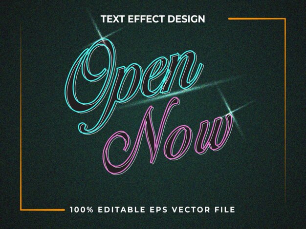 W Pełni Edytowalny Projekt Efektu Tekstowego W Programie Adobe Illustrator