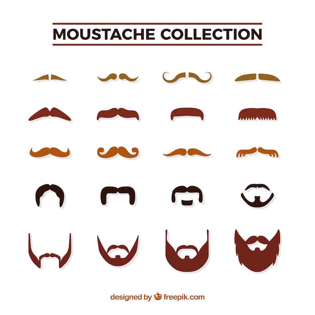 Wąsy Pack Dla Movember