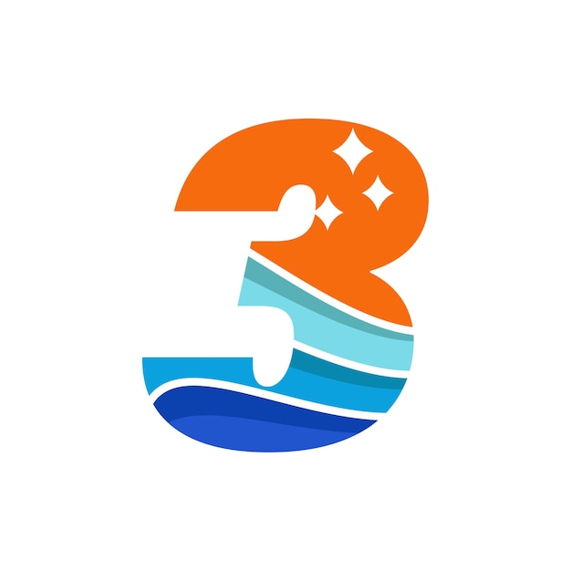 Wave Numeryczne 3 Logo