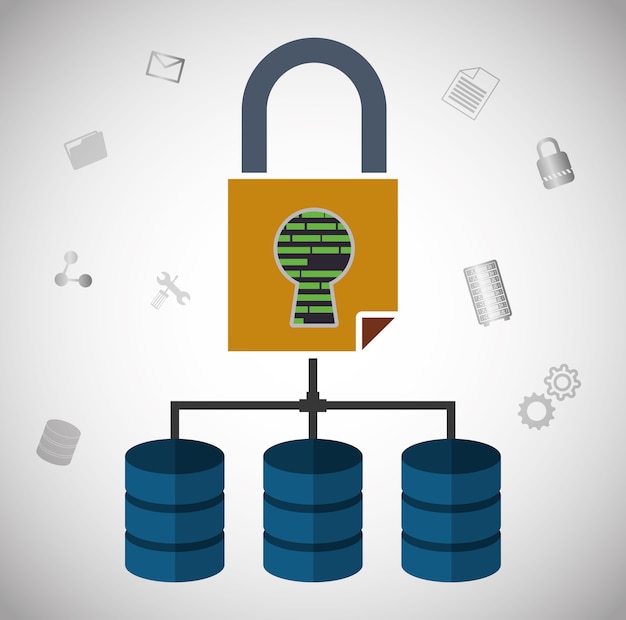 Web hosting projekt kłódki