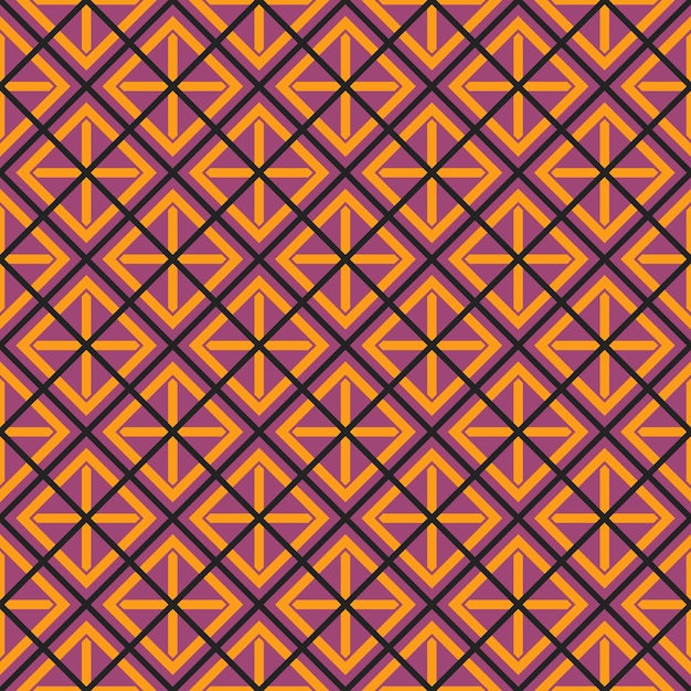 Wektor azjatycki geometryczny wzór bez szwu