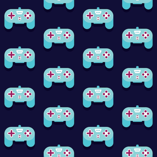 Wektor bez szwu Gamepad