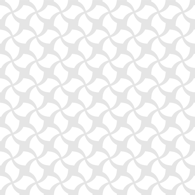 Wektor bez szwu geometryczny wzór Białe tło dekoracyjne