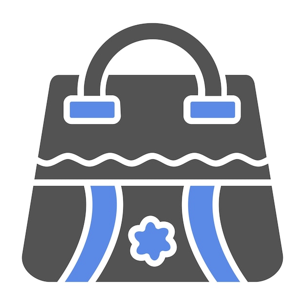 Wektor Design Beach Handbag Icon Style