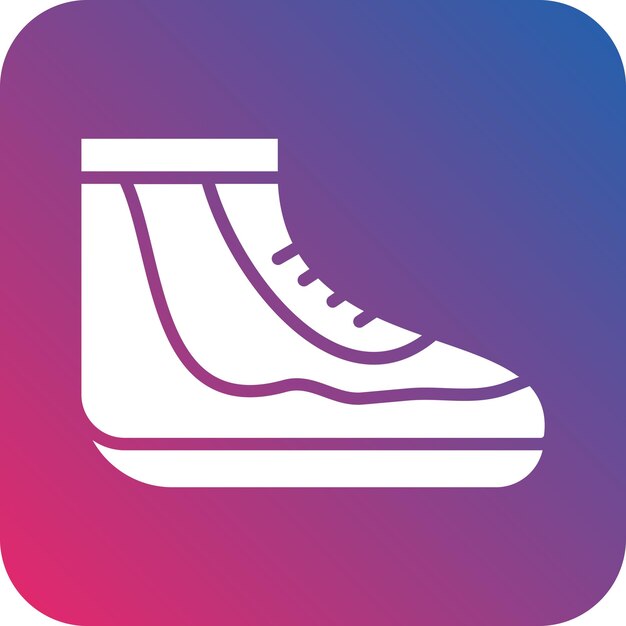 Wektor Design Dubai Shoes Icon Style